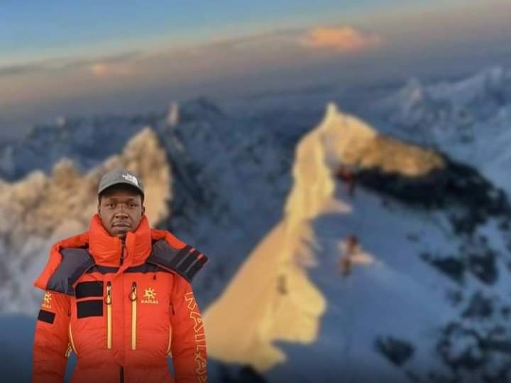 KENYAN CLIMBER CHERUIYOT KIRUI FOUND DEAD METRES FROM EVEREST SUMMIT.