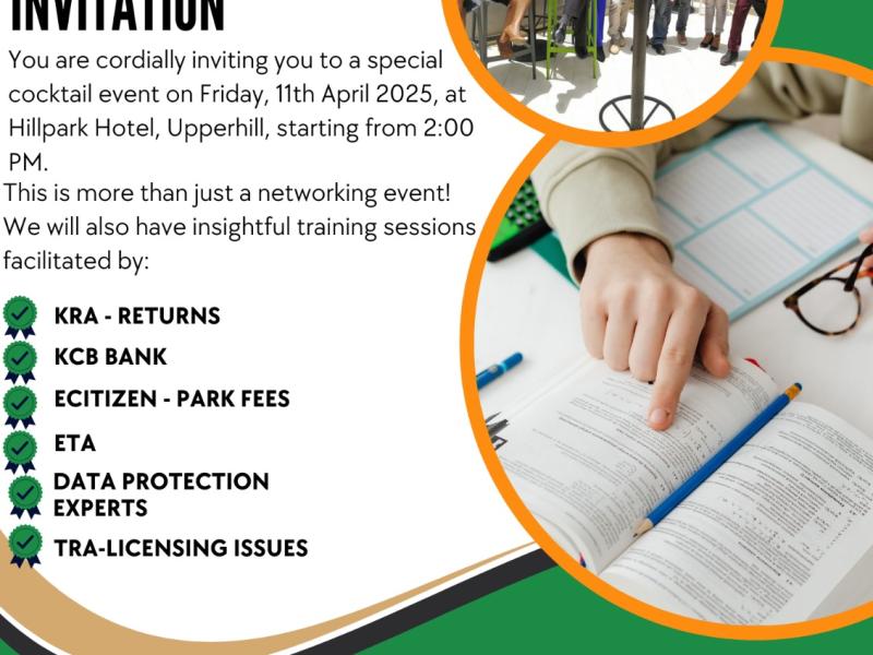 TOSK Training and Cocktail Event